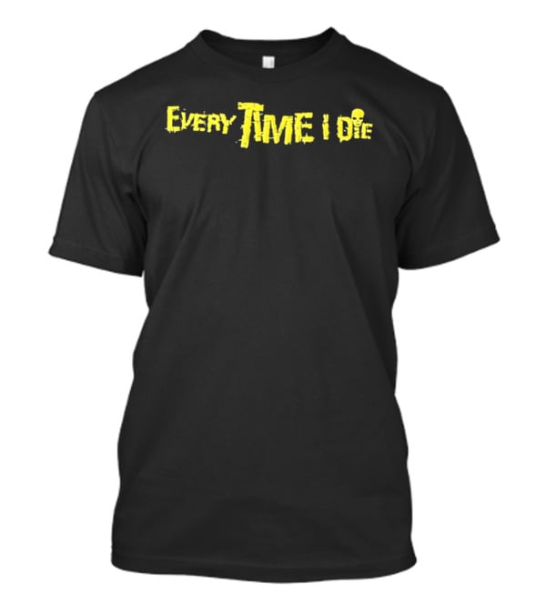 Every Time I Die Skull Yellow T-Shirt