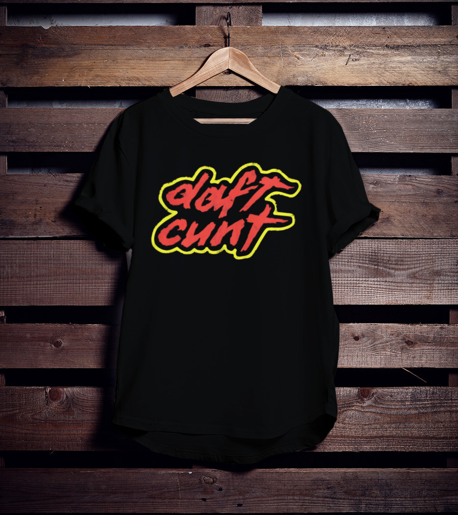 Daft Cunk Parody Album Homework Text Yellow T-Shirt