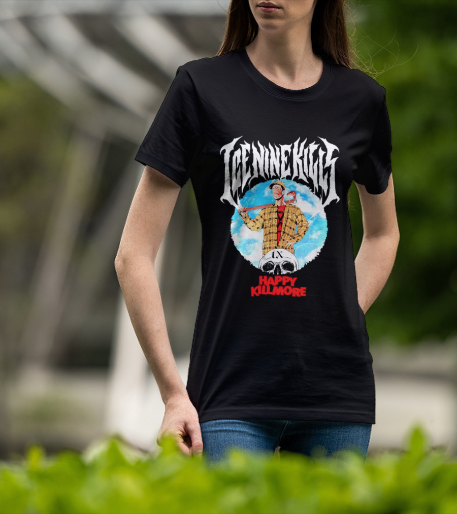 ICE NINE KILLS Happy Killmore Axe Skull T-Shirt