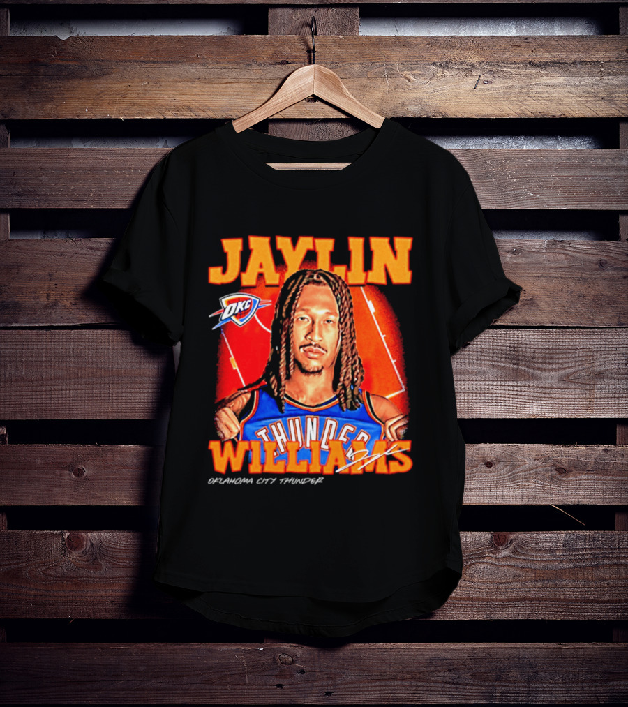 Jaylin Williams Oklahoma City Thunder Basketball T-Shirt