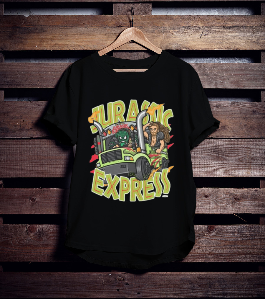 Jurassic Express Truck Adventure With Dinosaur And Driver T-Shirt