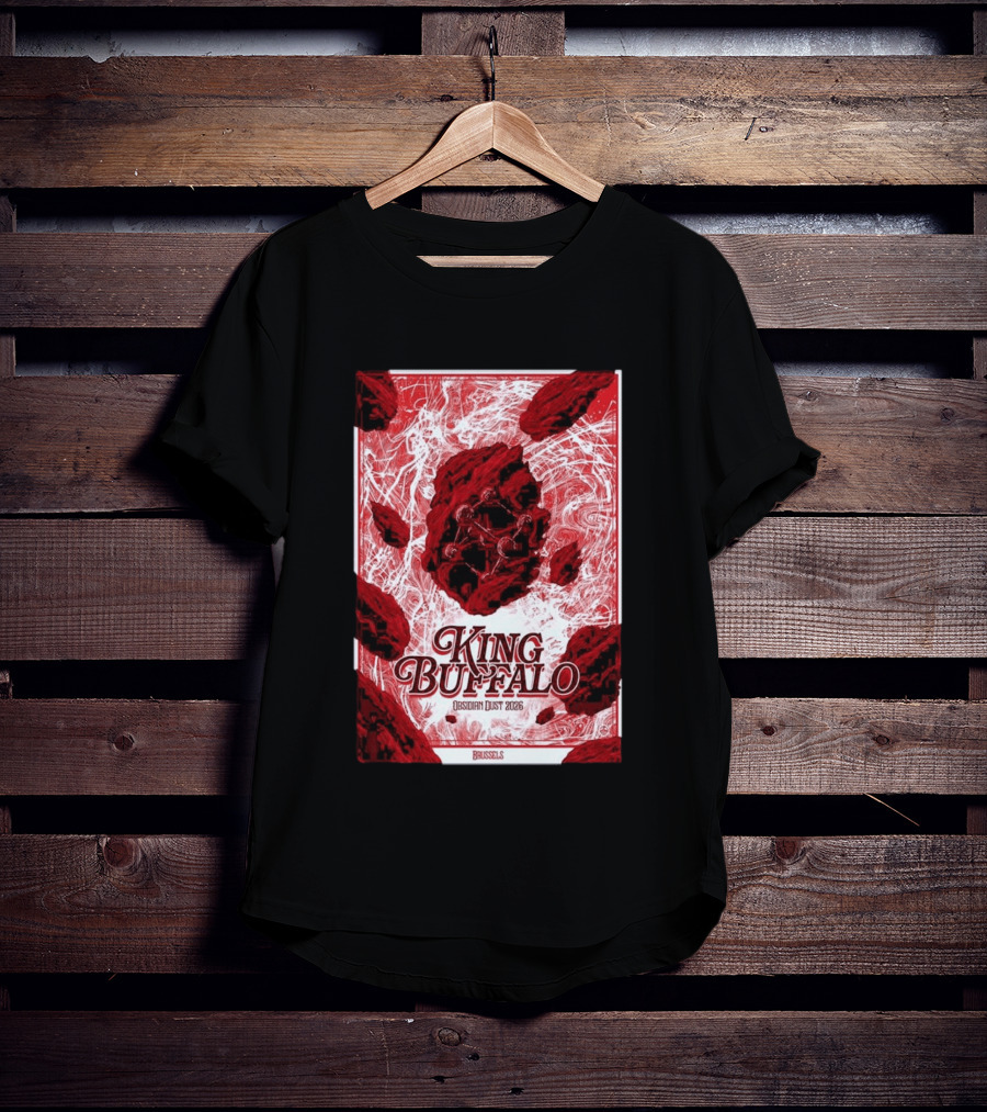 King Buffalo Obsidian Dust 2026 Brussels Belgium May 17 2026 T-Shirt