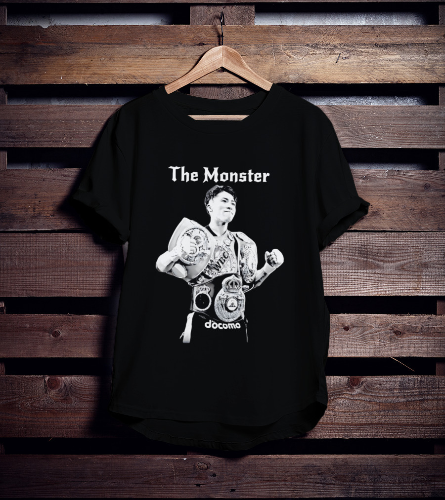 Naoya Inoue The Monster Boxing Champion WBC Belts Docomo T-Shirt