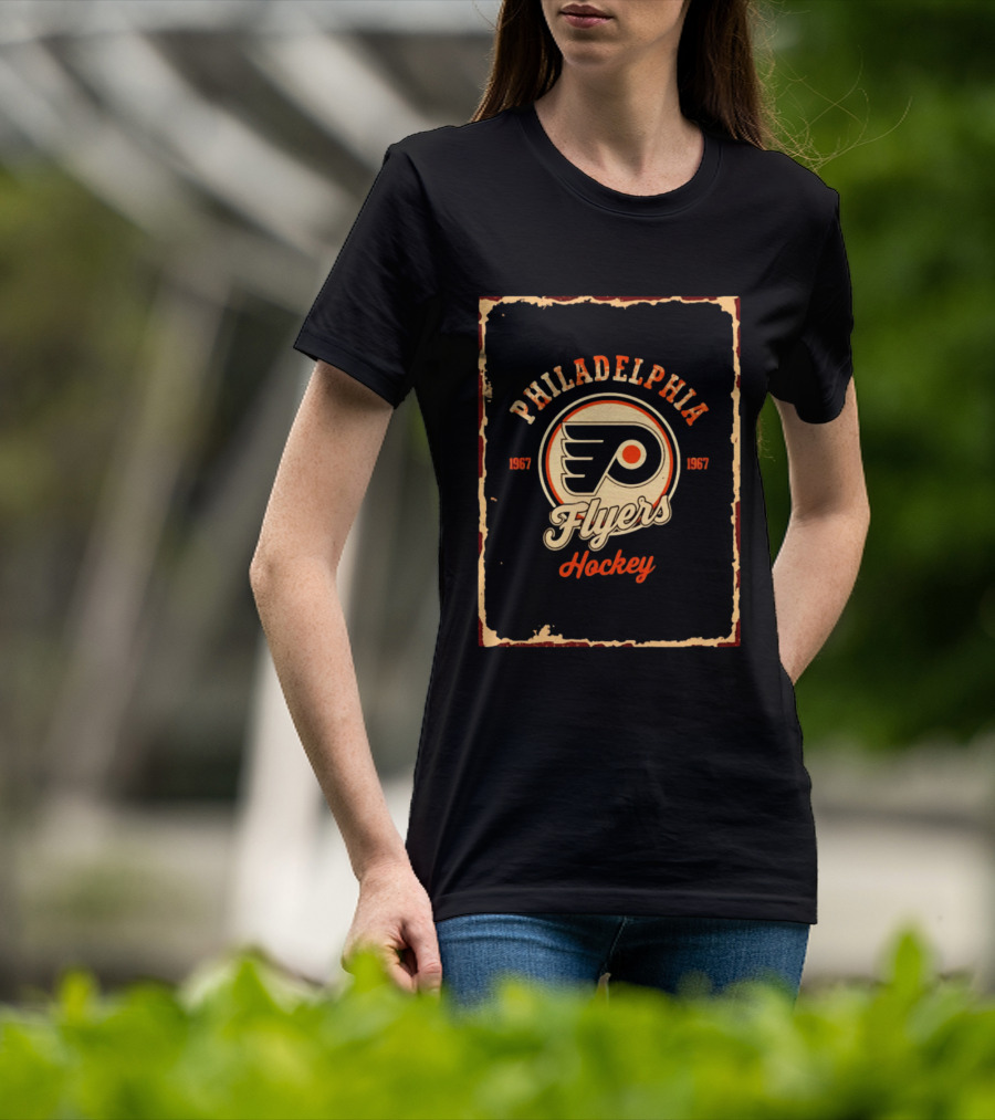 Philadelphia Flyers 1967 Vintage NHL Hockey T-Shirt