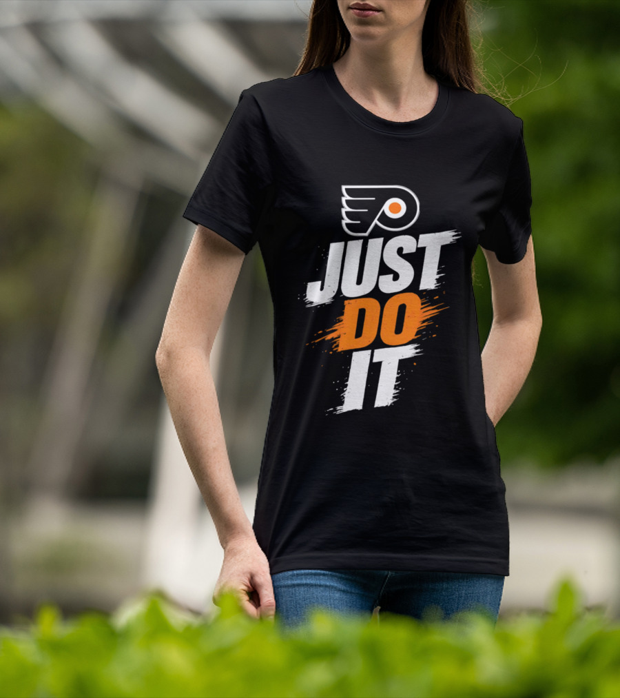 Philadelphia Flyers Just Do It NHL Team Spirit T-Shirt