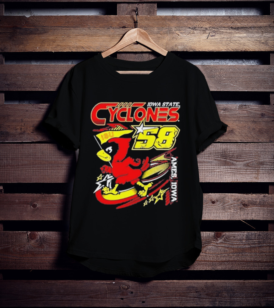 Iowa State Cyclones ISU 58 Ames Iowa T-Shirt
