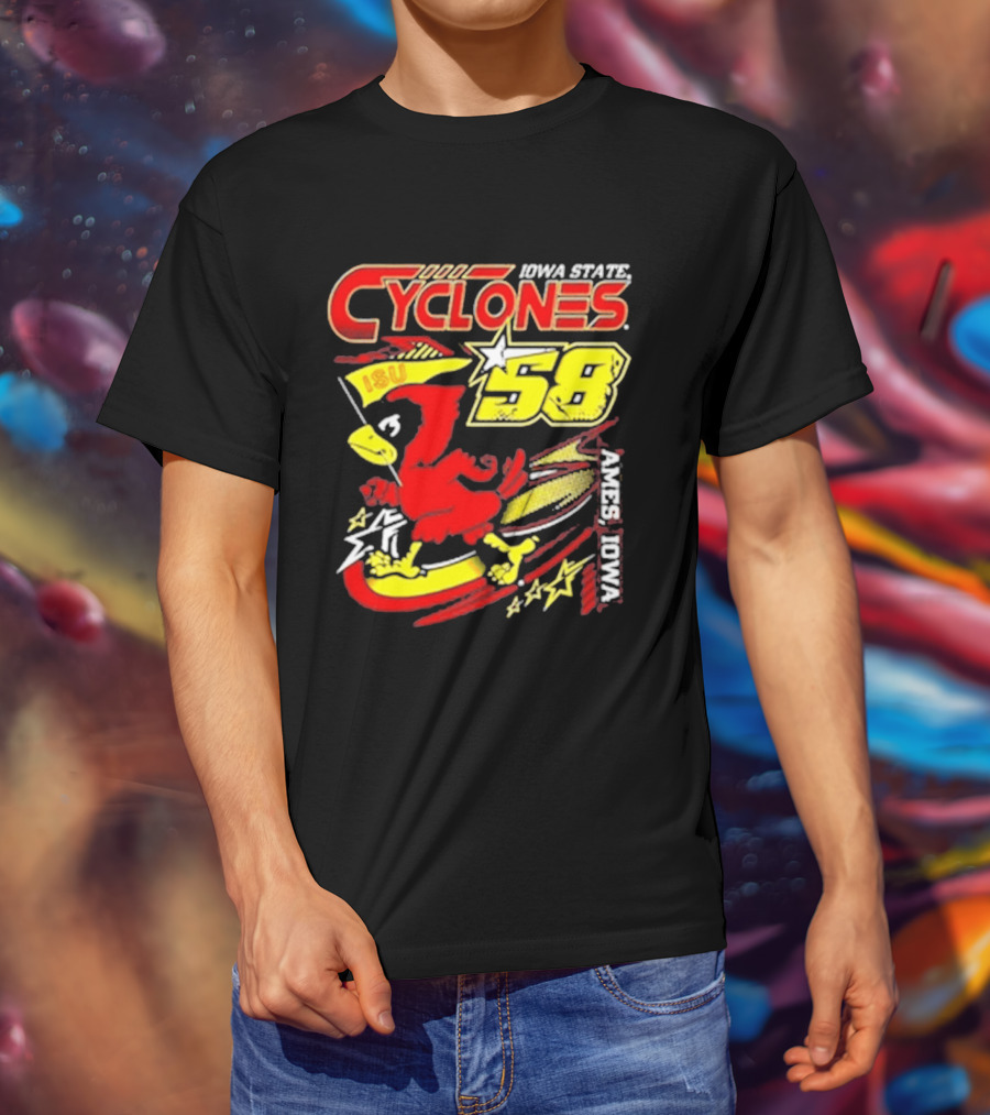 Iowa State Cyclones ISU 58 Ames Iowa T-Shirt