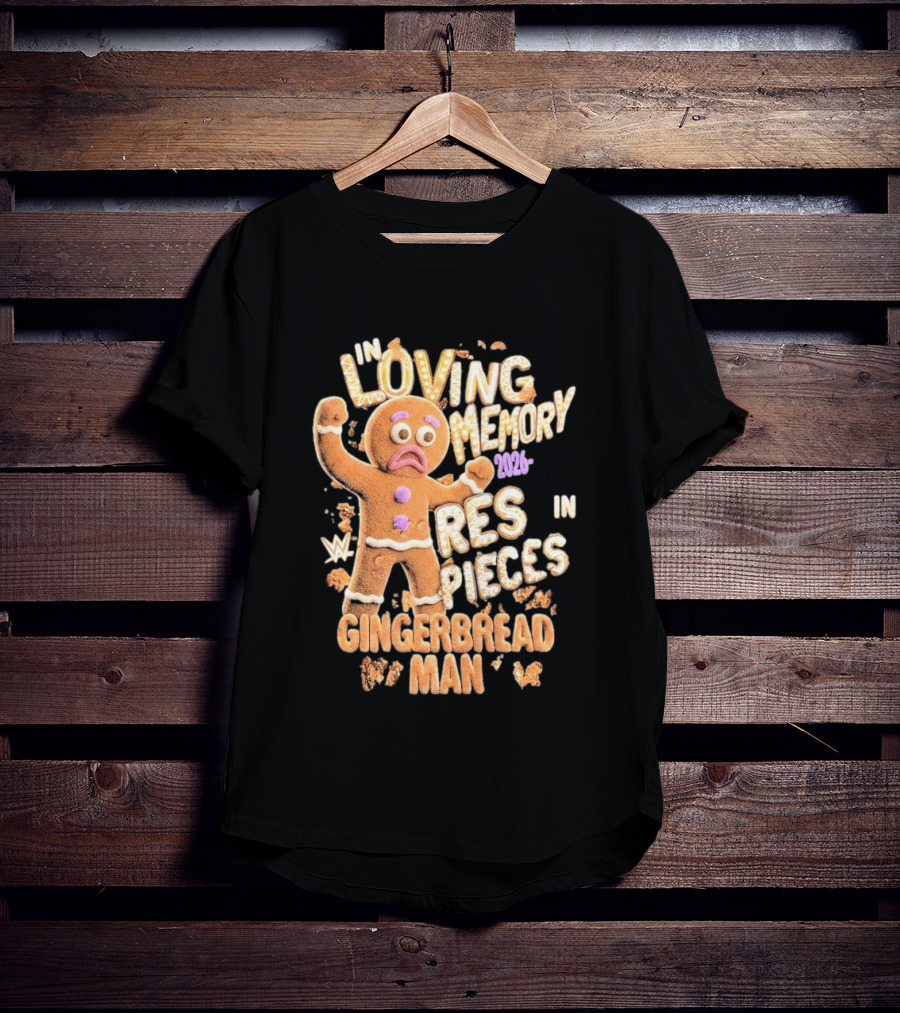 Sami Zayn Gingerbread In Loving Memory T-Shirt