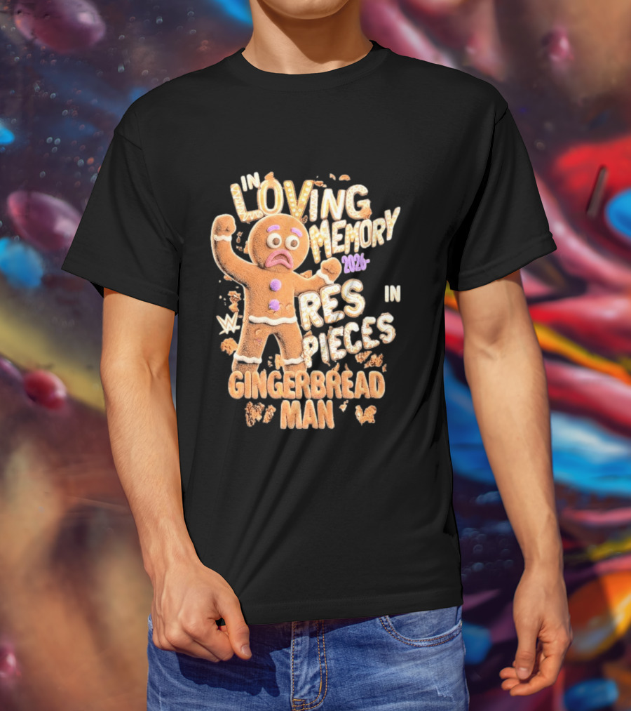 Sami Zayn Gingerbread In Loving Memory T-Shirt