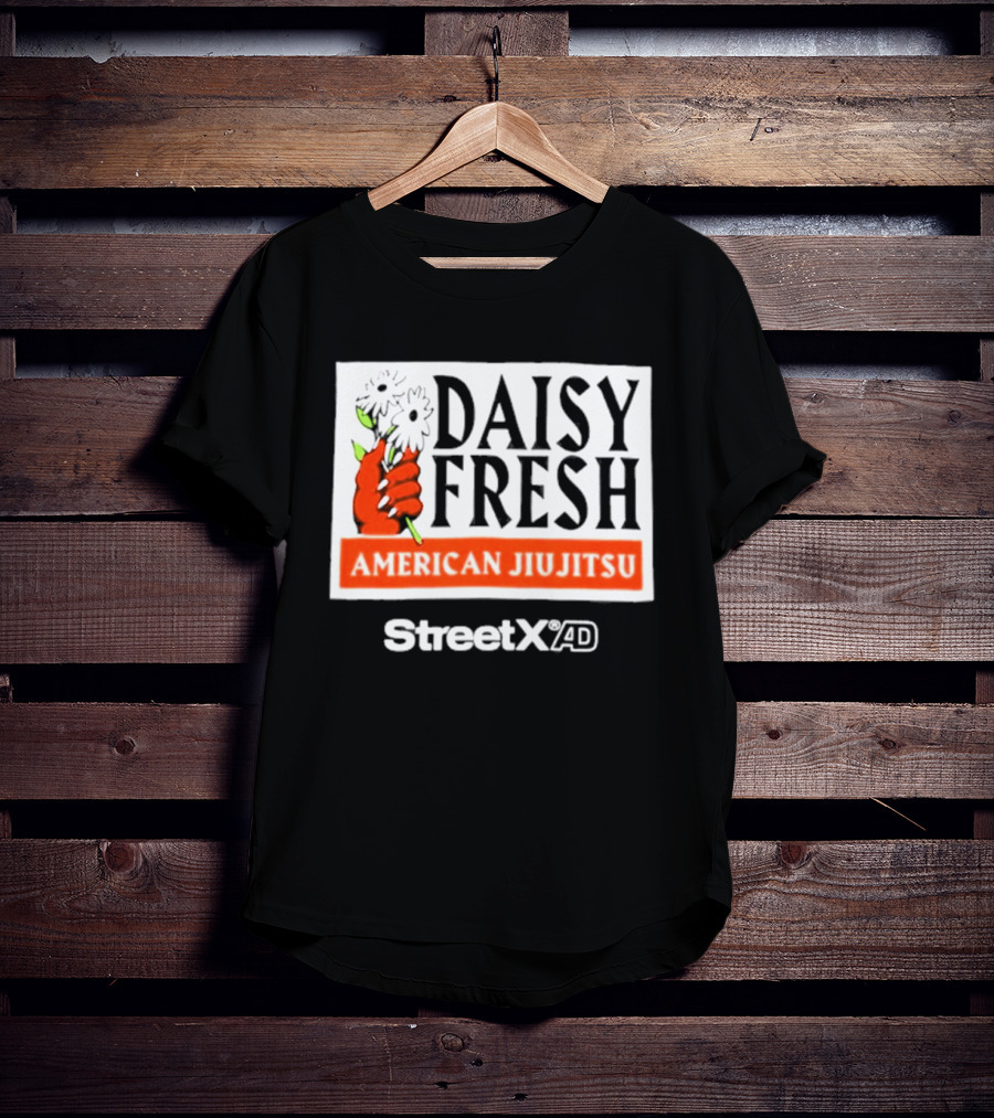 Daisy Fresh American Jiu Jitsu StreetxAD Collaboration T-Shirt
