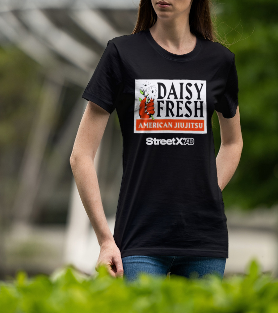 Daisy Fresh American Jiu Jitsu StreetxAD Collaboration T-Shirt