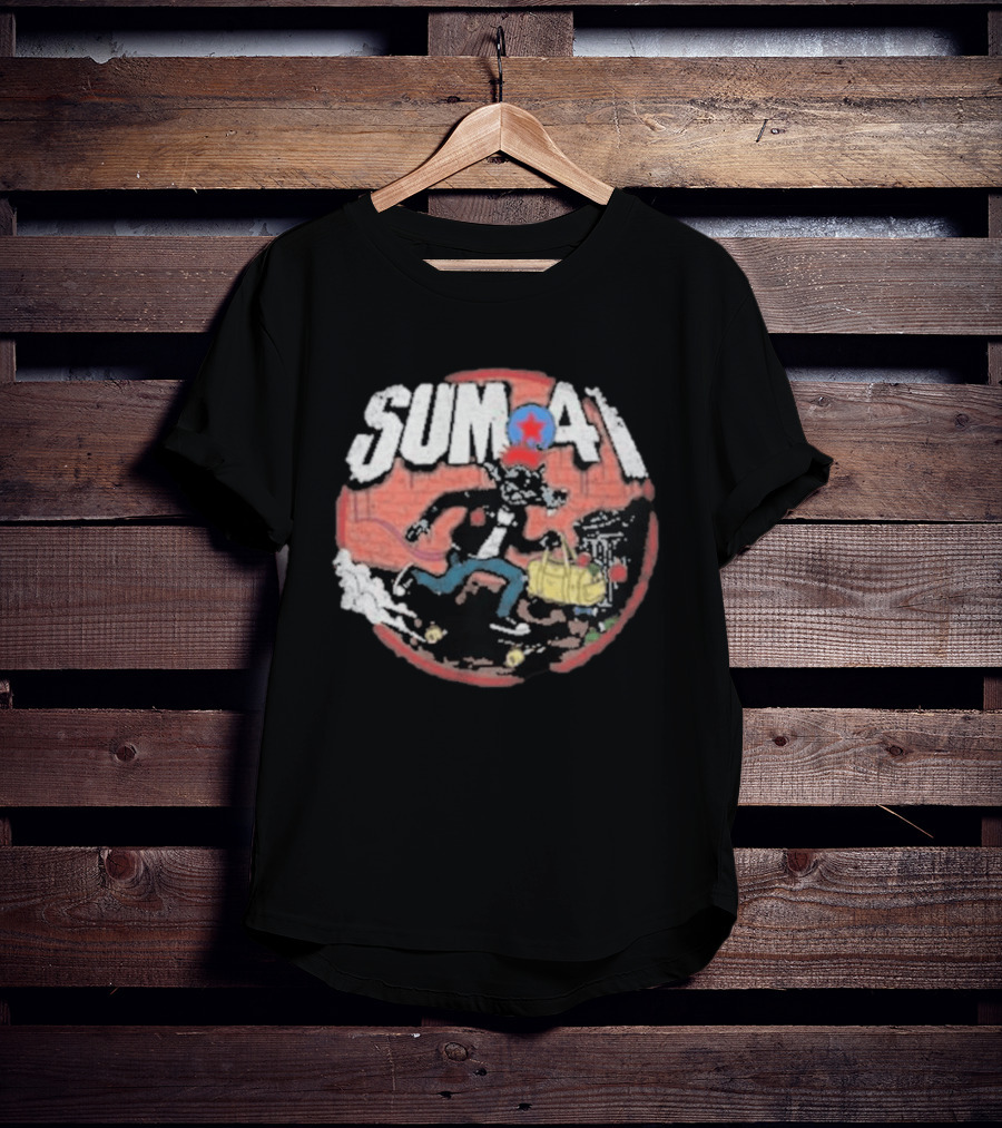 Sum 41 Rat Street Art Comic T-Shirt