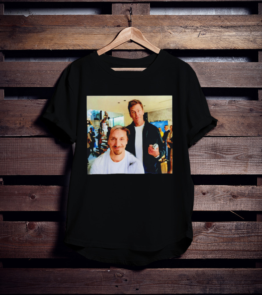 Tom Brady Almost Friday Giving Zlatan Ibrahimović A Haircut T-Shirt