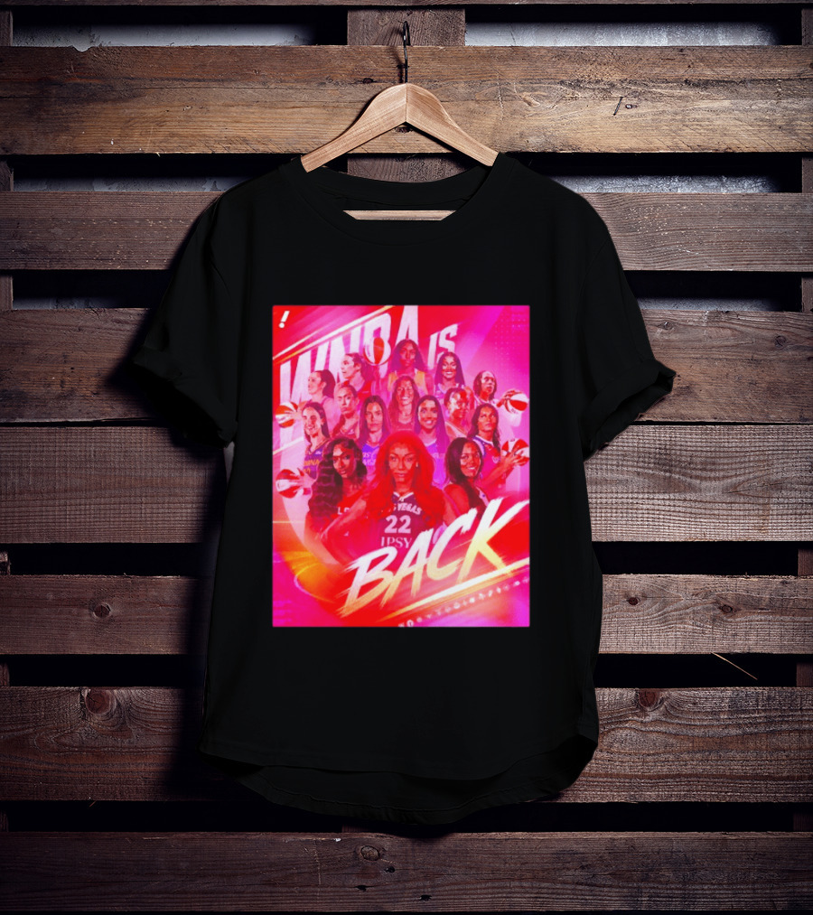WNBA Is Back 30th Season Highlights Las Vegas Basketball Stars T-Shirt
