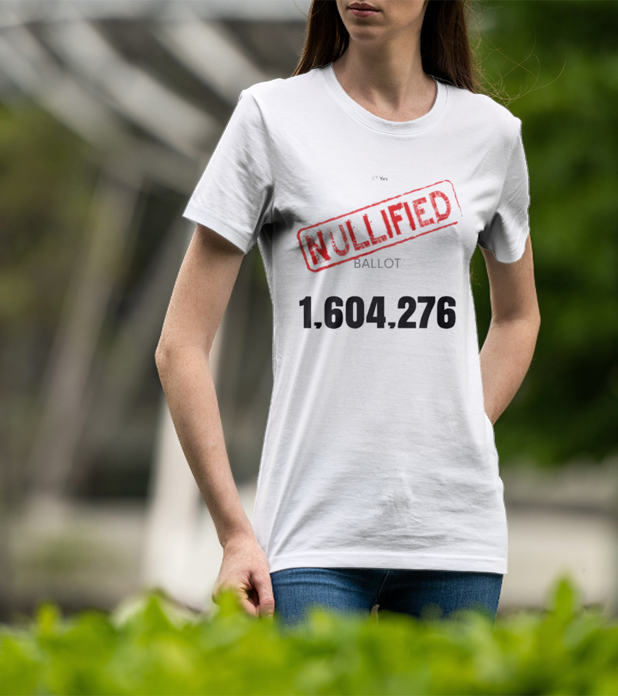 NULLIFIED BALLOT 1604276 Virginia Redistricting Protest T-Shirt