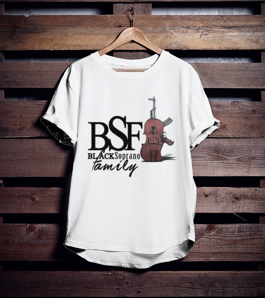 BSF Black Soprano Family Violin T-Shirt