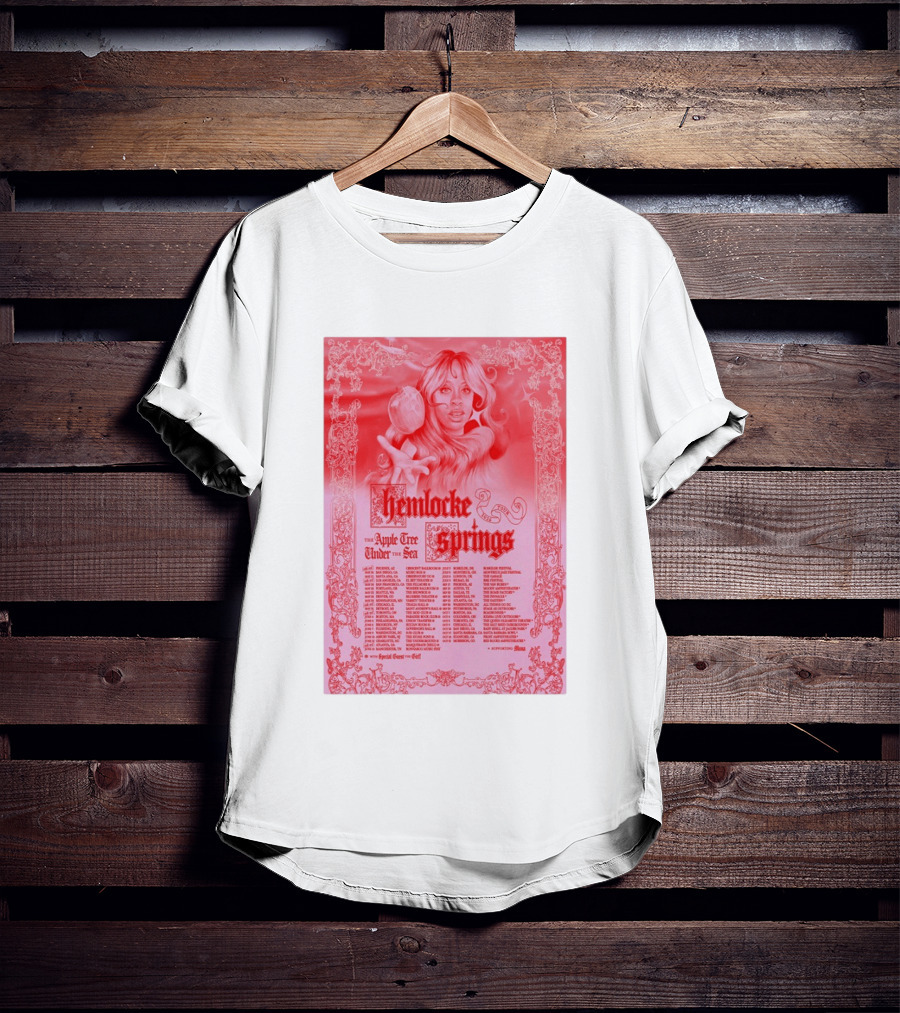 Hemlocke Springs The Apple Tree Under The Sea Tour 2026 T-Shirt