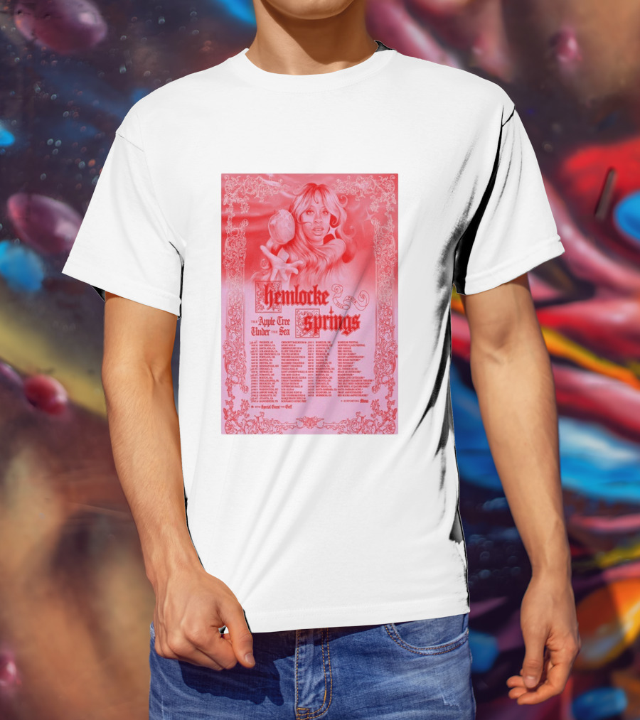 Hemlocke Springs The Apple Tree Under The Sea Tour 2026 T-Shirt