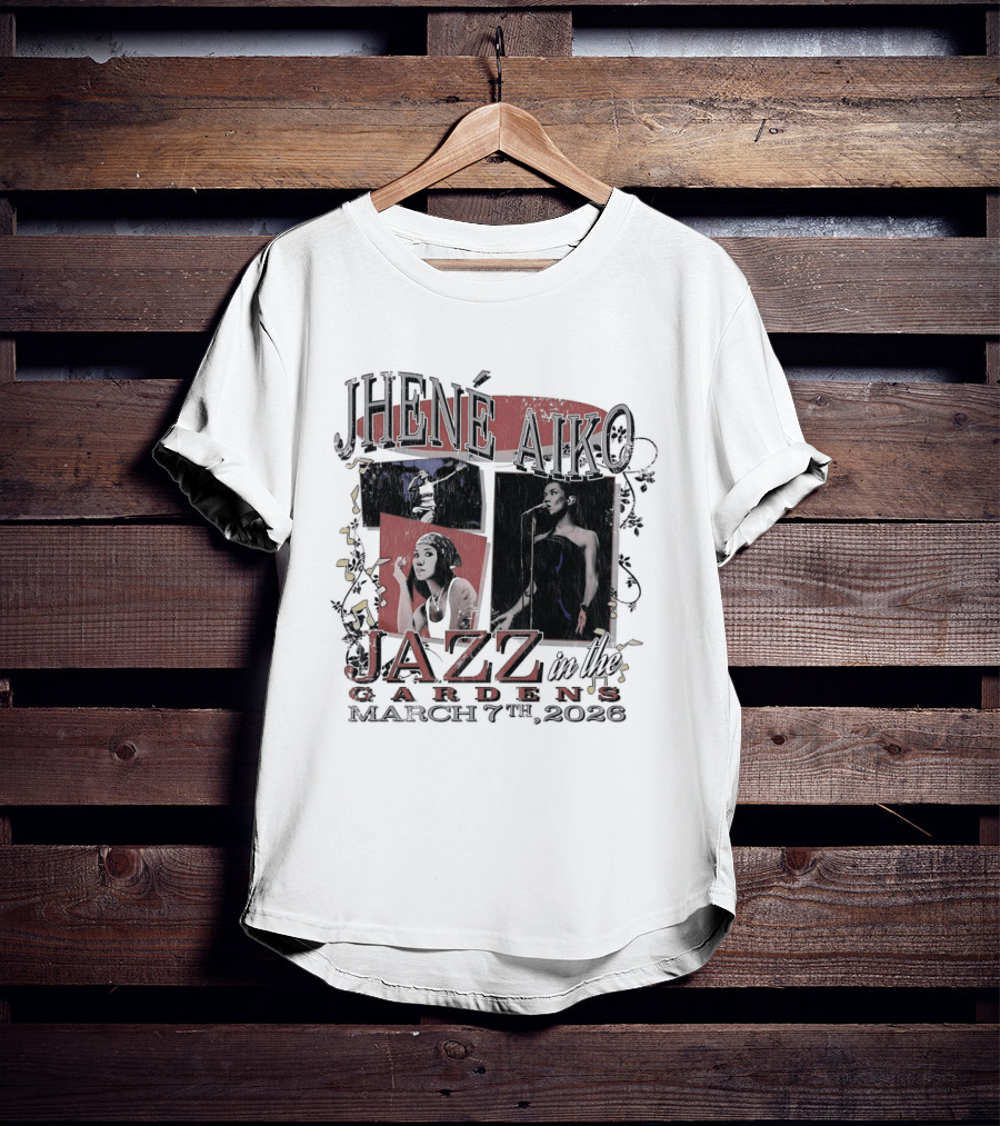 Jhene Aiko Jazz In The Gardens March 7 2026 Event T-Shirt