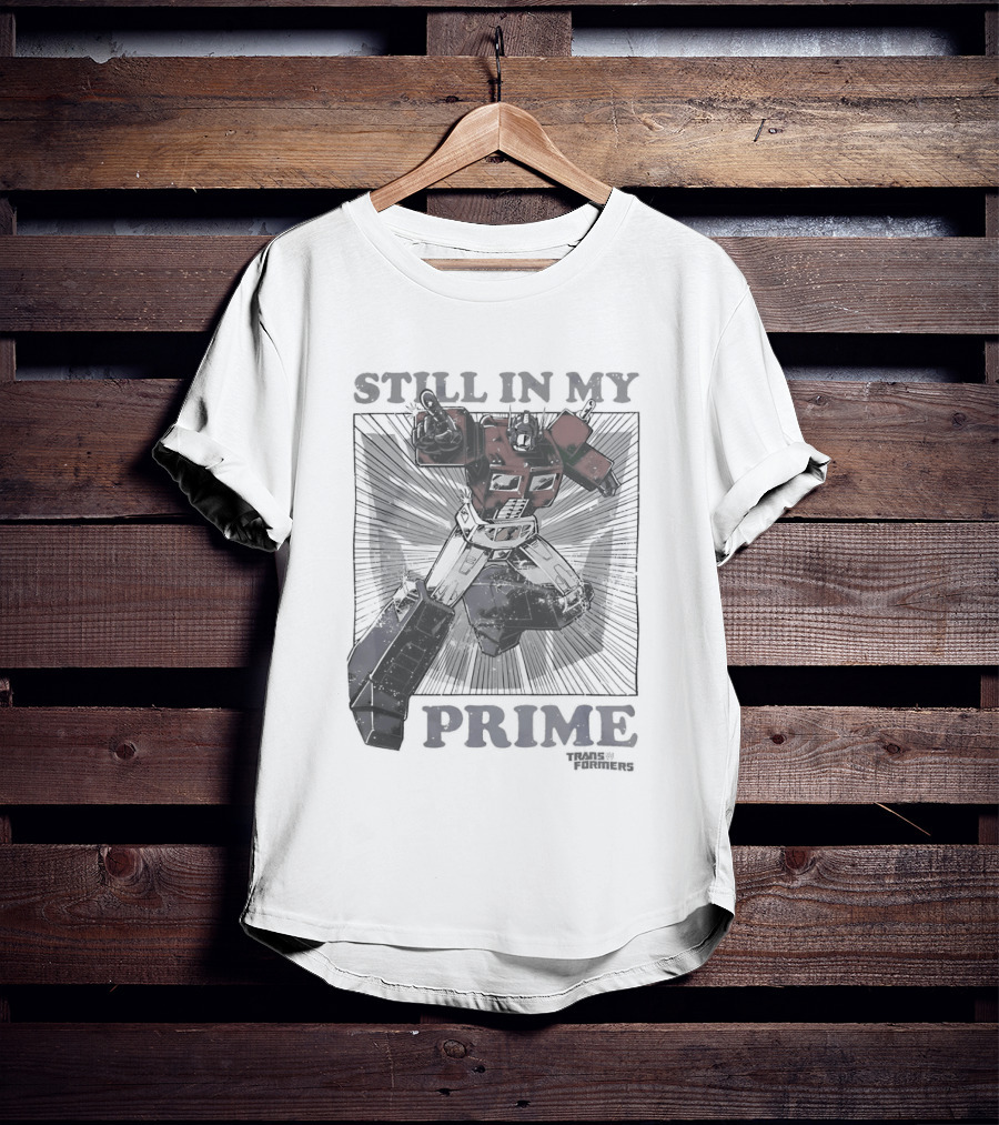 Still In My Prime Transformers Father's Day Dad T-Shirt