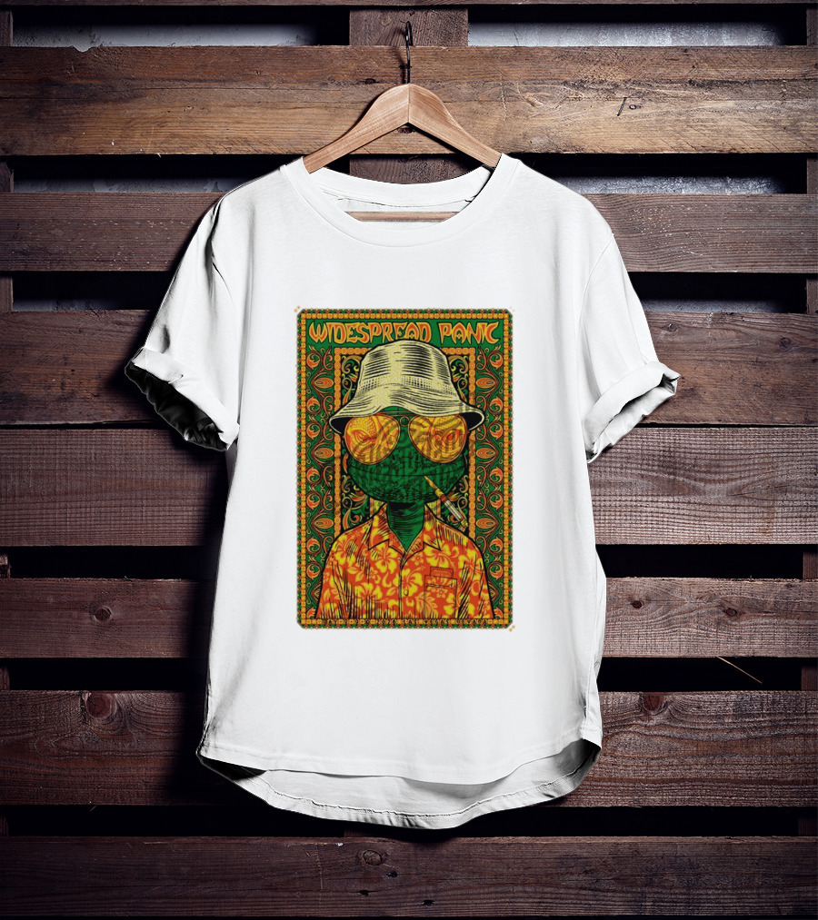 Widespread Panic May 8 10 2026 Las Vegas Tour Virgin Hotels The Theater Psychedelic T-Shirt