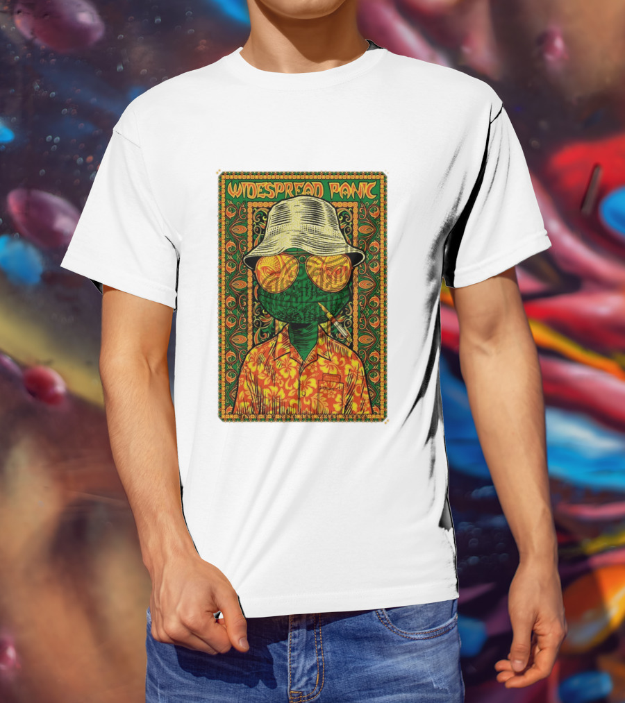 Widespread Panic May 8 10 2026 Las Vegas Tour Virgin Hotels The Theater Psychedelic T-Shirt