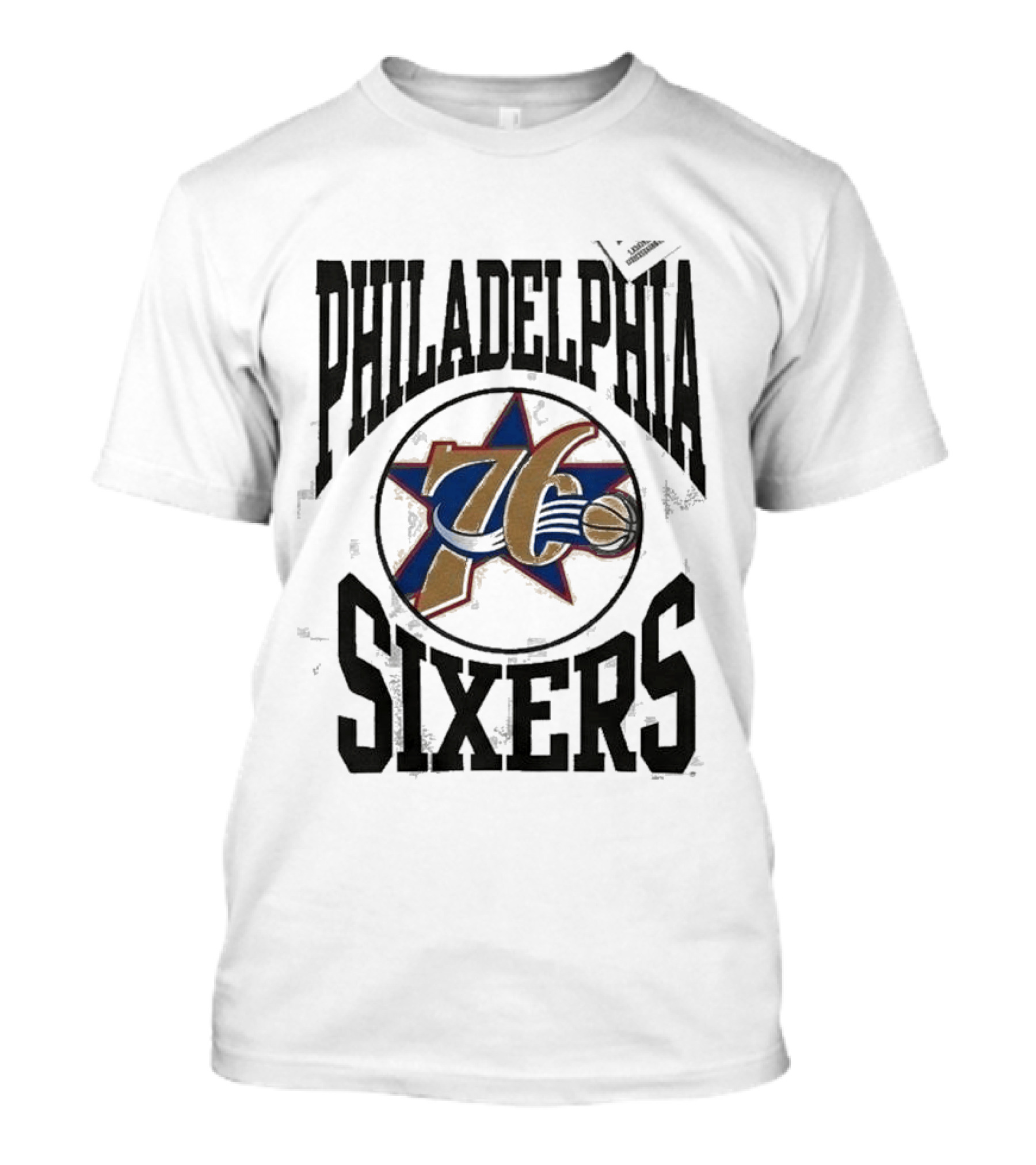 Philadelphia 76ers Rhiannon Ally Good Morning America Grey T-Shirt