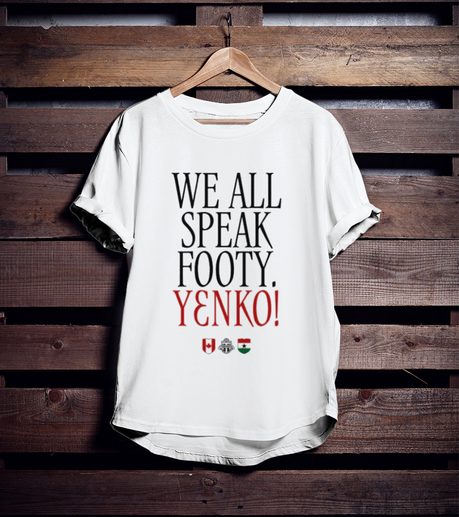 We All Speak Footy YENKO Ghana T-Shirt