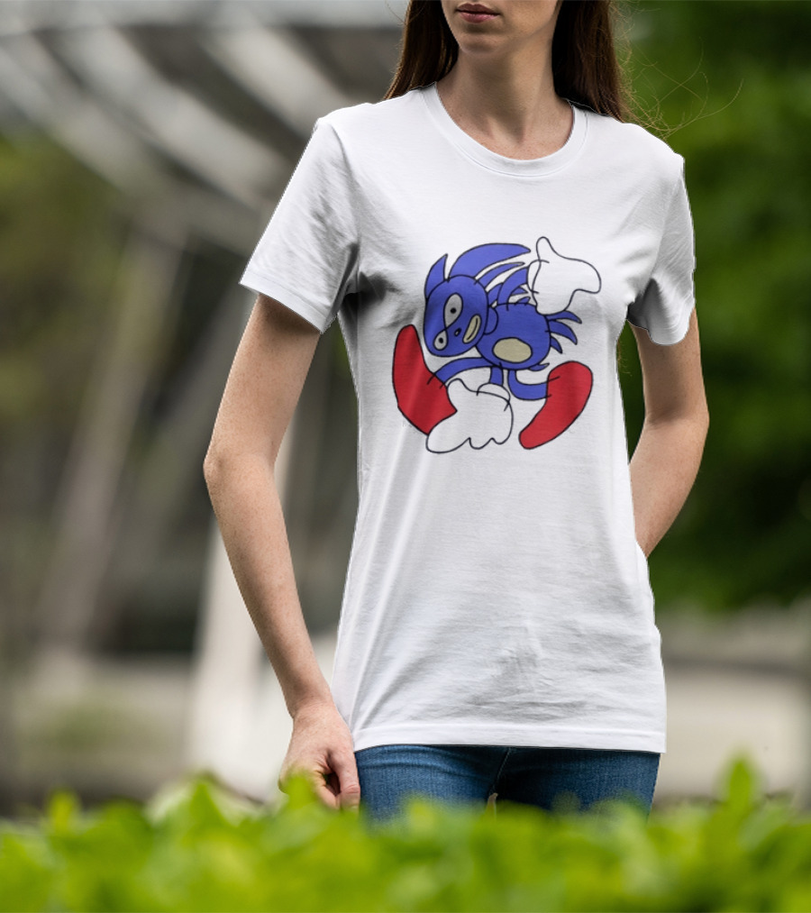 Sanic Hegehog Meme Sega T-Shirt