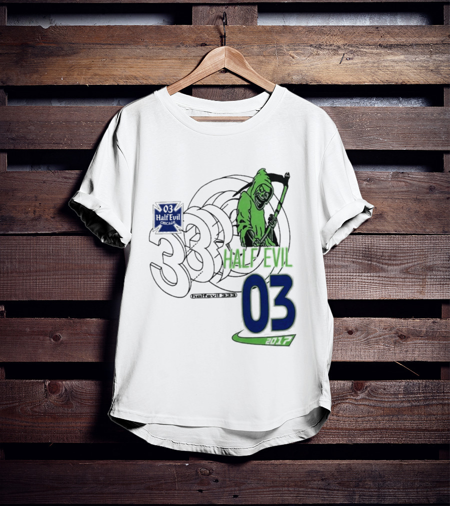 Halfevilco 333 Male Evil 03 Grim Reaper T-Shirt