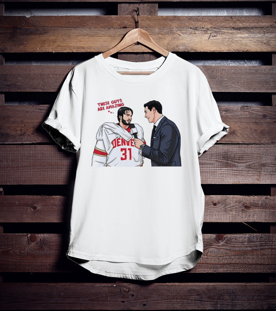 Johnny Hicks Interview Denver 31 Hockey Amazing T-Shirt
