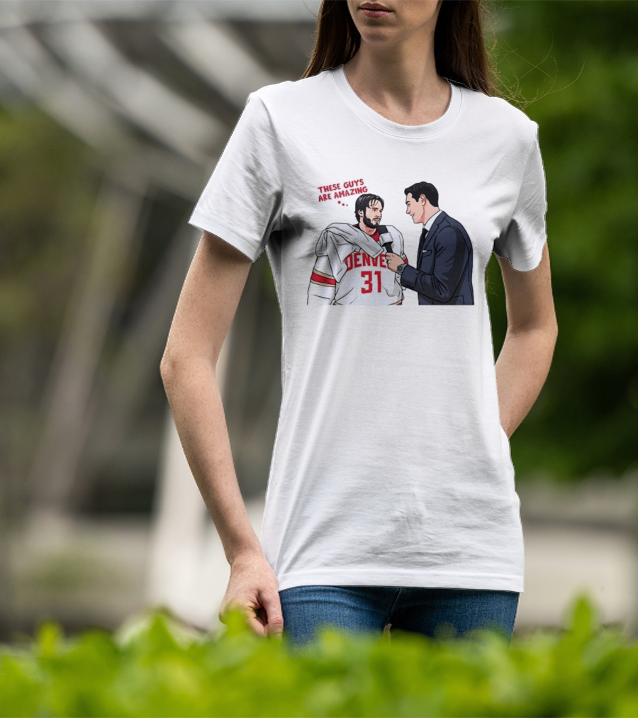 Johnny Hicks Interview Denver 31 Hockey Amazing T-Shirt