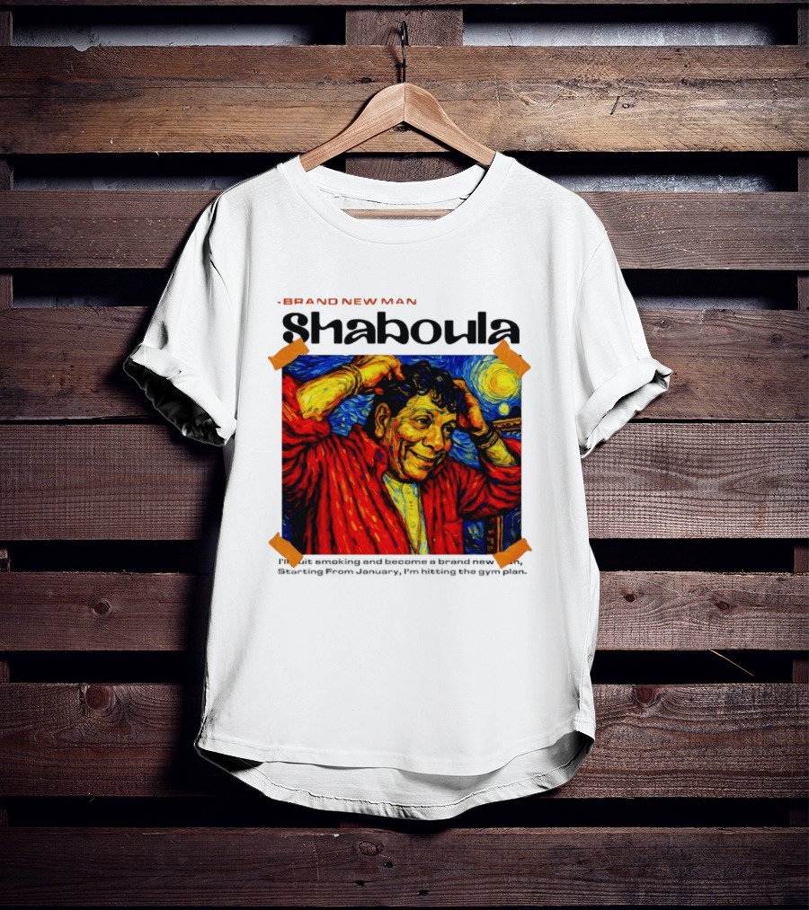 Van Gogh Style Shaboula Brand New Man T-Shirt