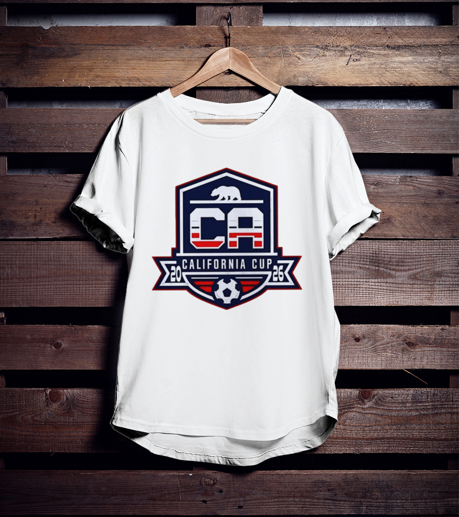 2026 California Cup Soccer CA Bear T-Shirt