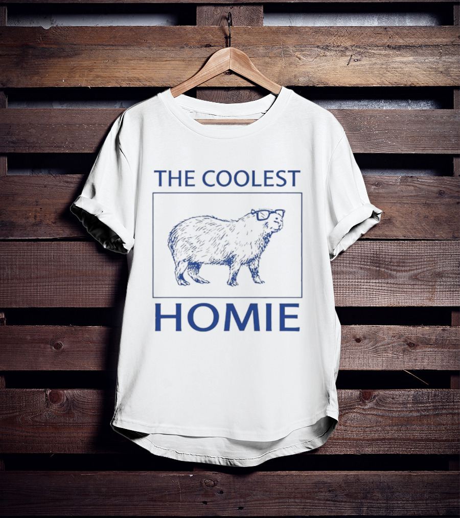 The Coolest Homie Capybara T-Shirt
