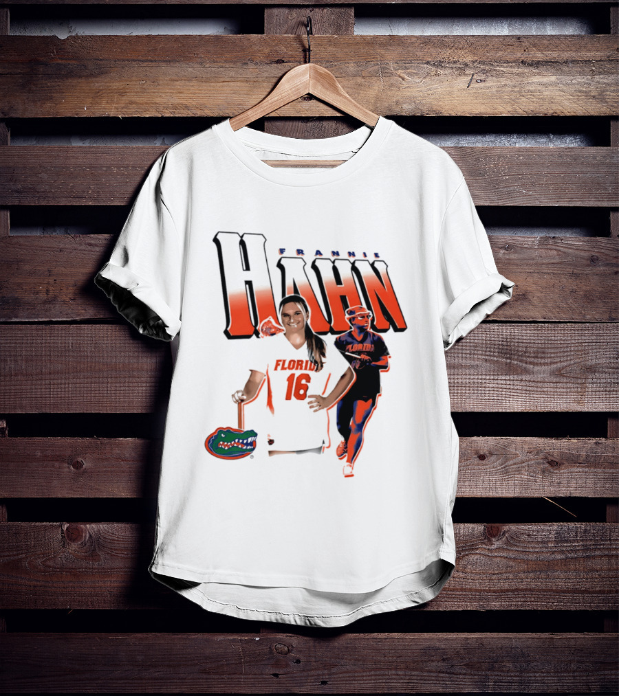 Florida Gators Lacrosse Frannie Hahn Number 16 Sports Team T-Shirt