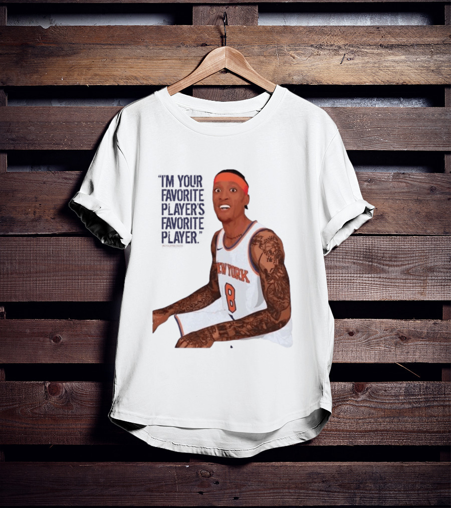 Michael Beasley I'm Your Favorite Player's Favorite Player New York Basketball 8 Tattoos T-Shirt