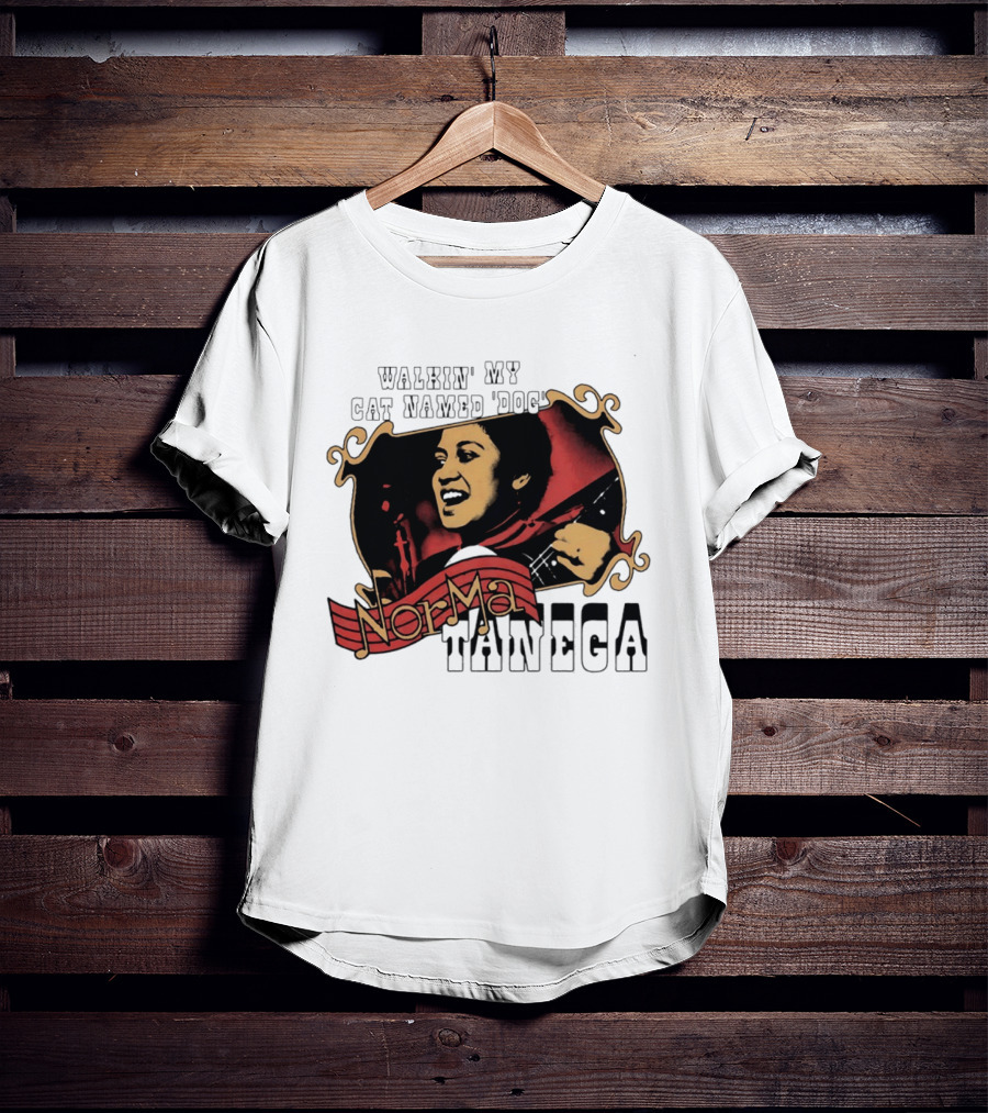 Norma Tanega Walkin' My Cat Named Dog T-Shirt