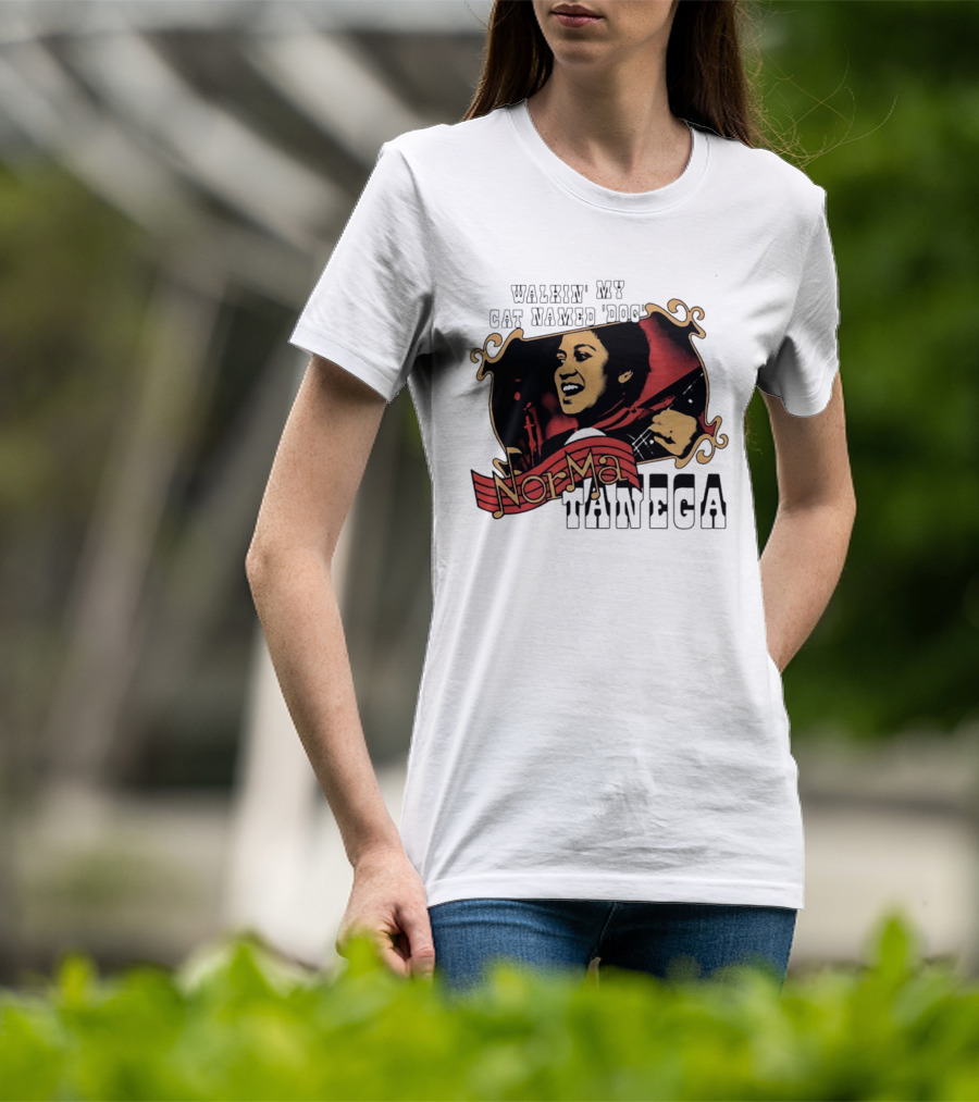 Norma Tanega Walkin' My Cat Named Dog T-Shirt