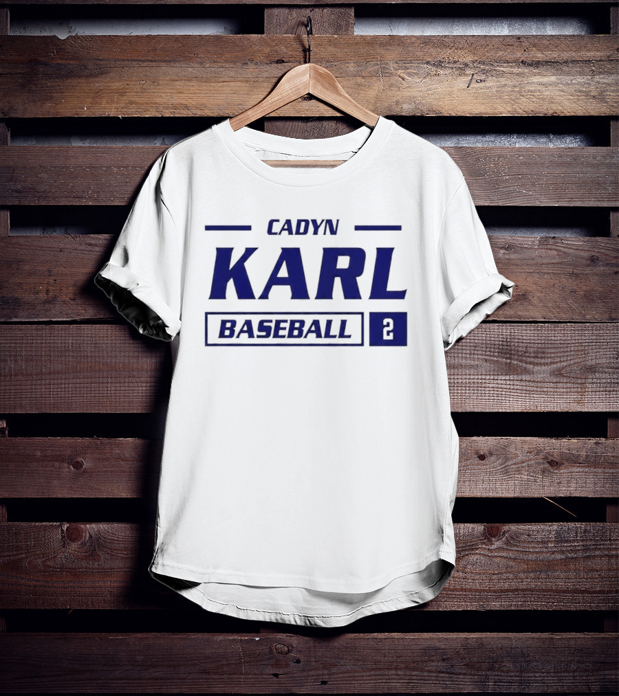 Cadyn Karl Baseball 2 2026 K State Original Cherri Harms T-Shirt