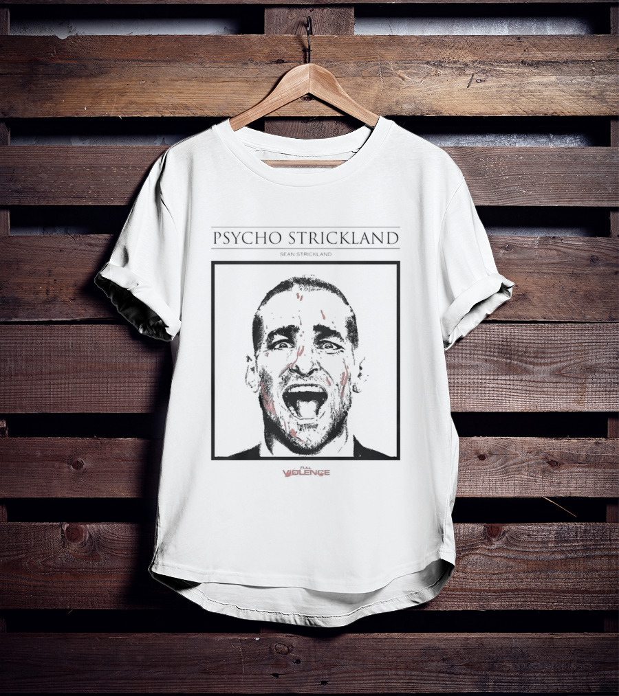 Psycho Strickland Sean Strickland Bloody T-Shirt