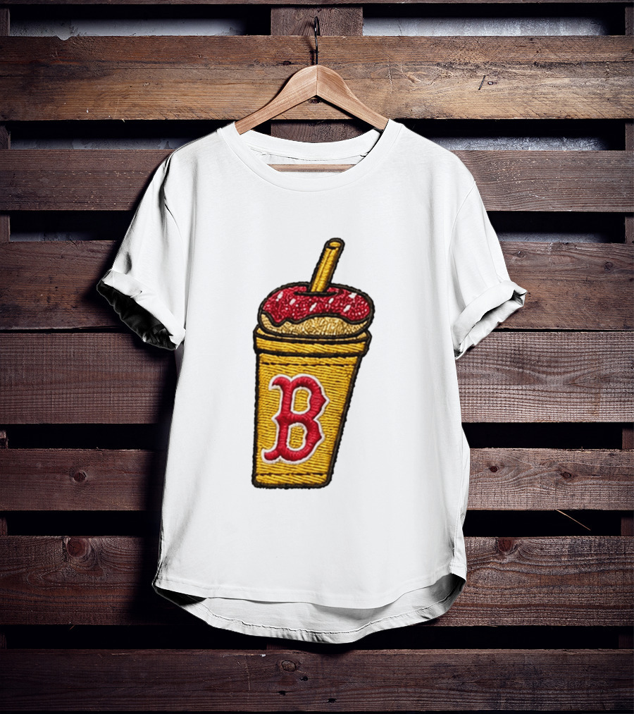 Red Sox Dunkin' Iced Coffee B Cap 2026 T-Shirt