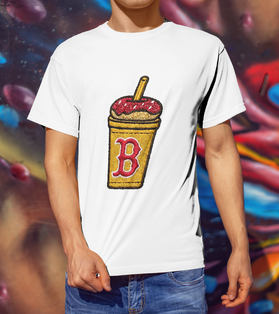 Red Sox Dunkin' Iced Coffee B Cap 2026 T-Shirt