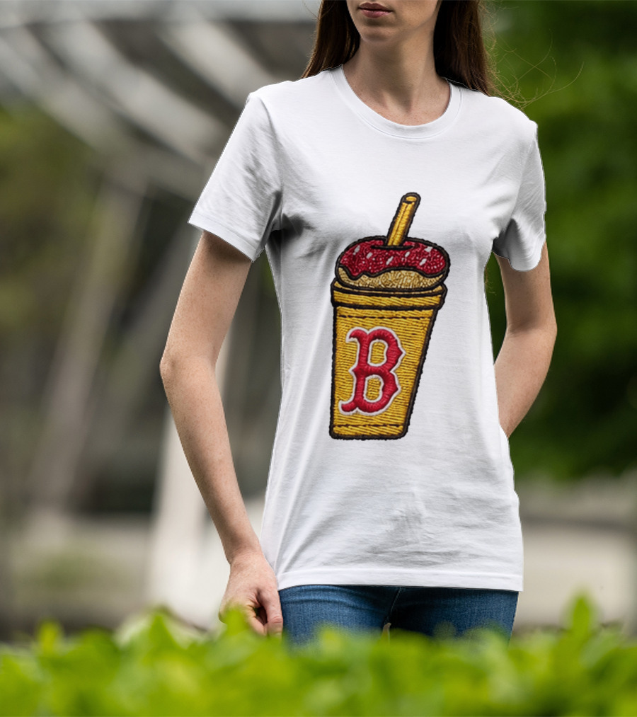 Red Sox Dunkin' Iced Coffee B Cap 2026 T-Shirt