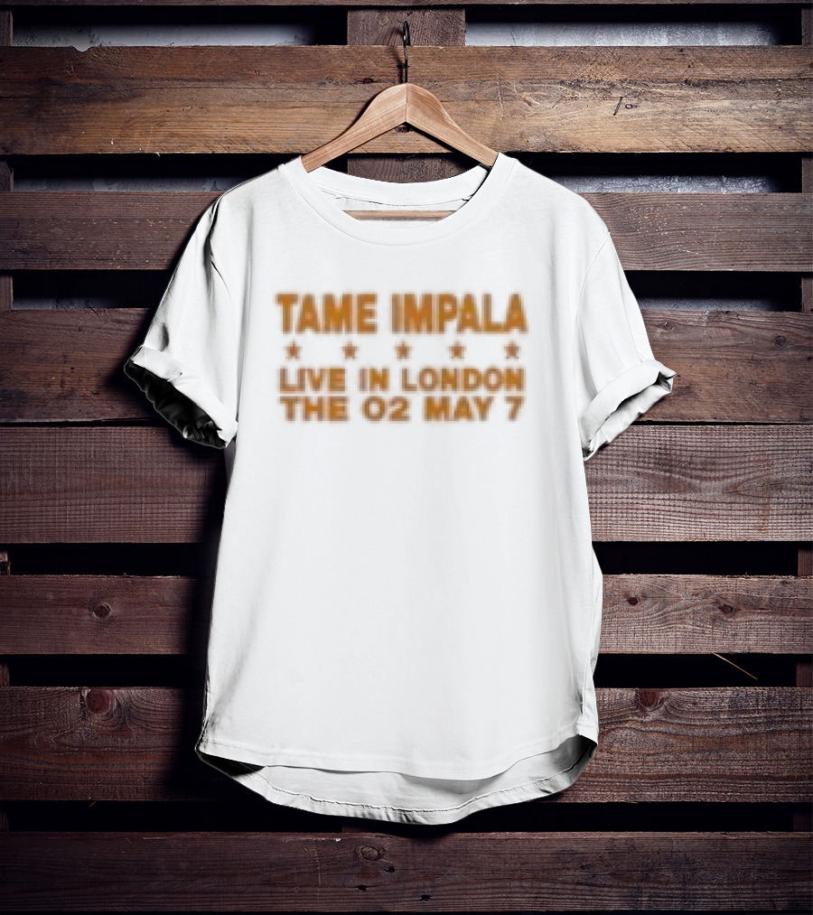 Tame Impala Life In London The O2 May 7 2026 Concert Event T-Shirt