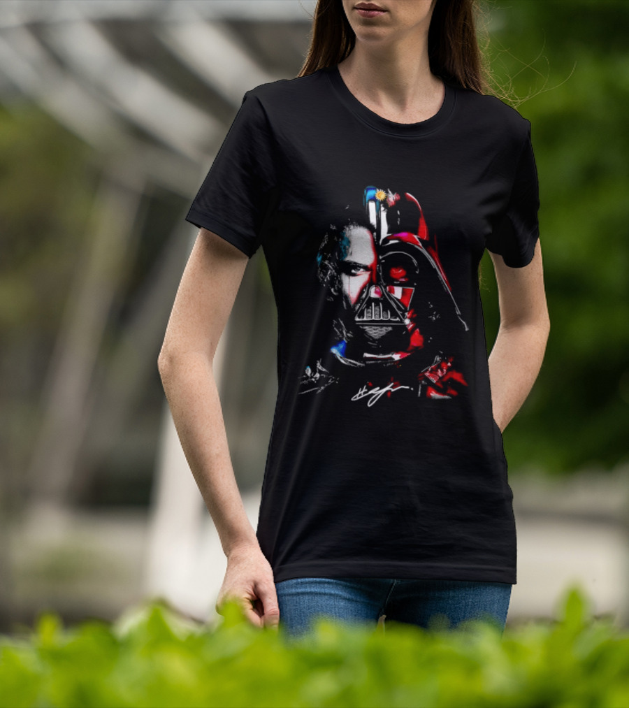 Anakin Skywalker Darth Vader Split Face Star Wars T-Shirt
