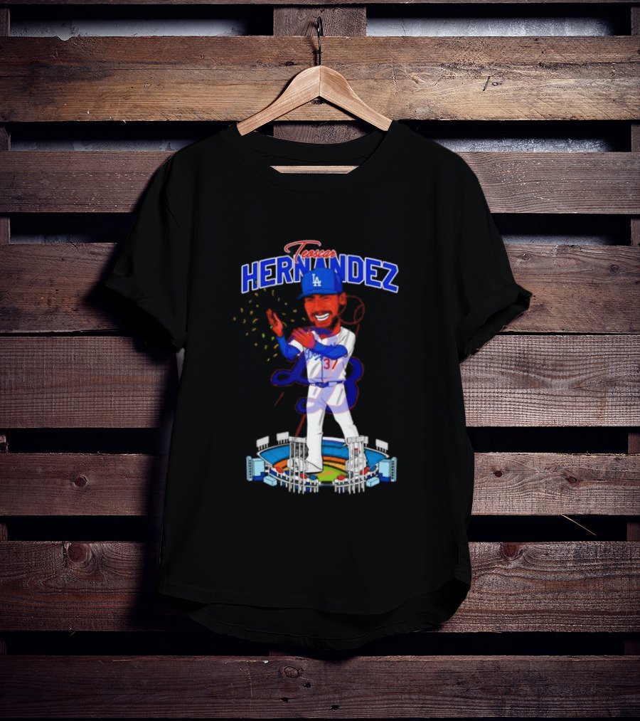 Teoscar Hernández Los Angeles Dodgers 37 MLB 2026 T-Shirt