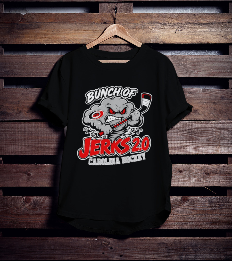 Bunch Of Jerks 2.0 Carolina Hockey Cane Storm T-Shirt