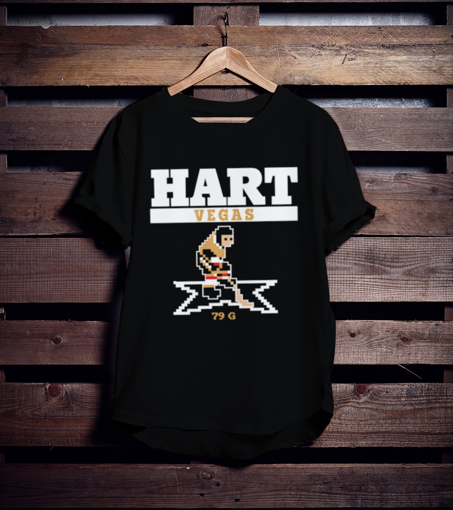 Carter Hart Vegas 79 G Hockey Player T-Shirt