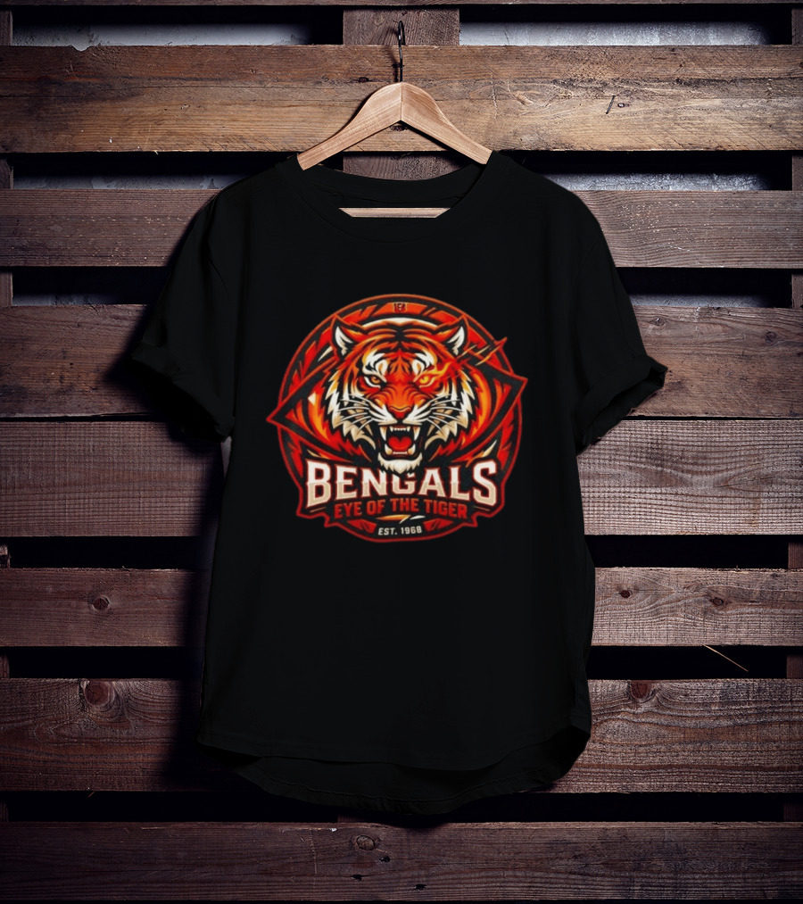 Bengals Eye Of The Tiger Est 1968 T-Shirt